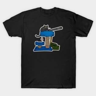 Cat Tower Defense T-Shirt